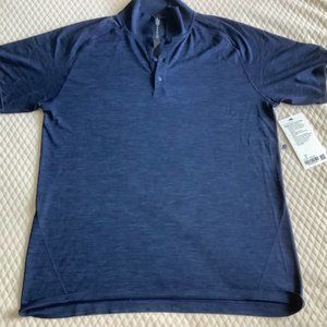 SOLD - Lululemon Mens Metal Vent Polo shirt XL